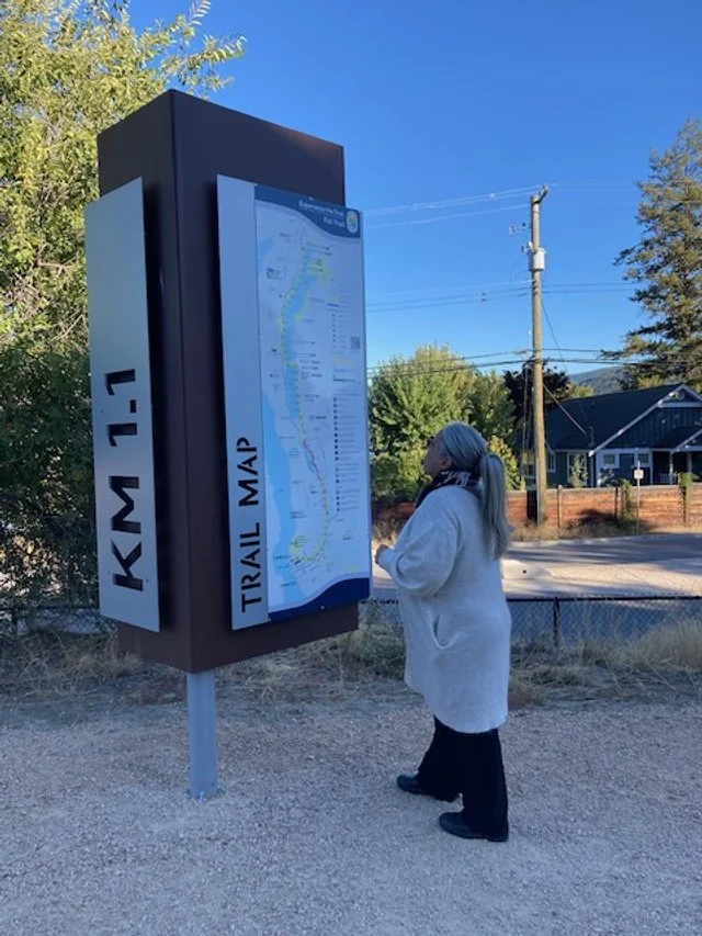 Kickwillie Wayfinding Okanagan Rail Trail