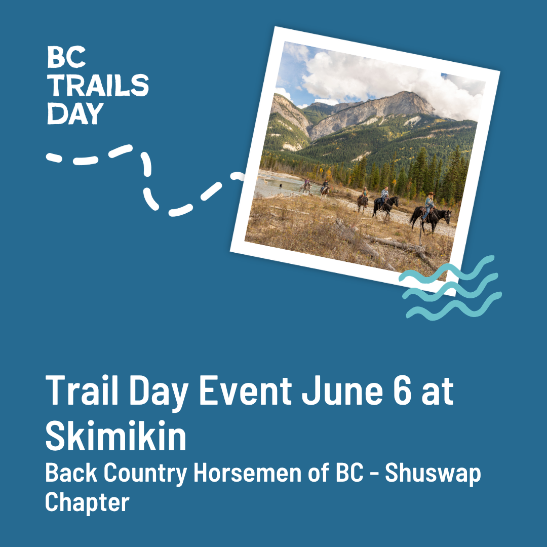 Trail Day Event June 6 at Skimikin