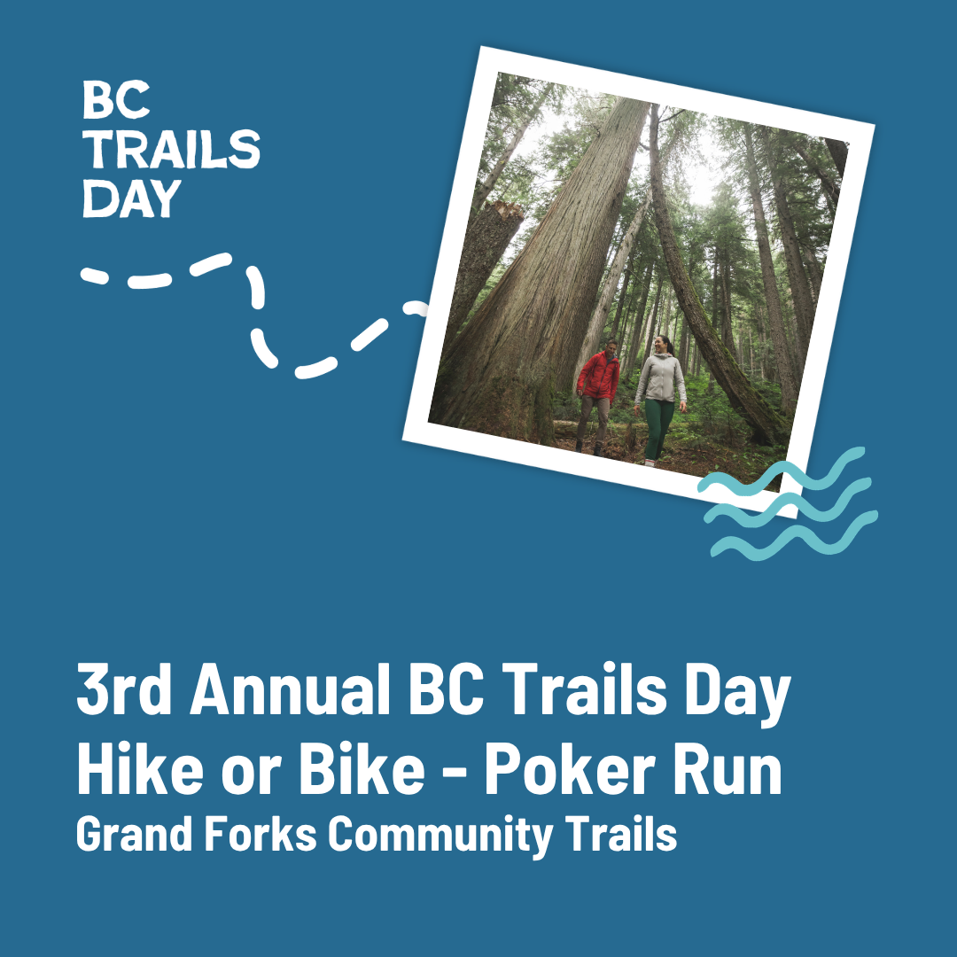 3rd Annual BC Trails Day Hike or Bike - Poker Run