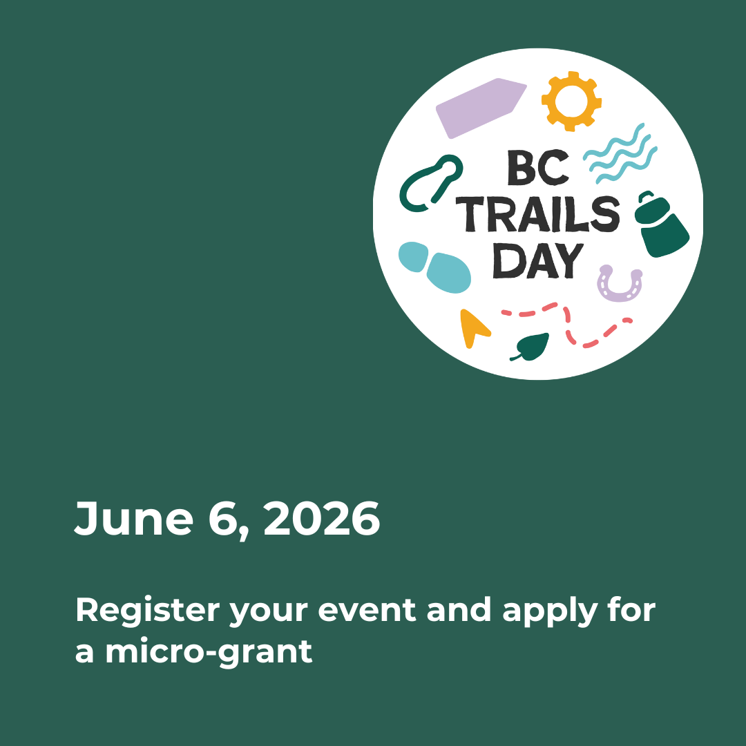Get ready for BC Trails Day: Funding available