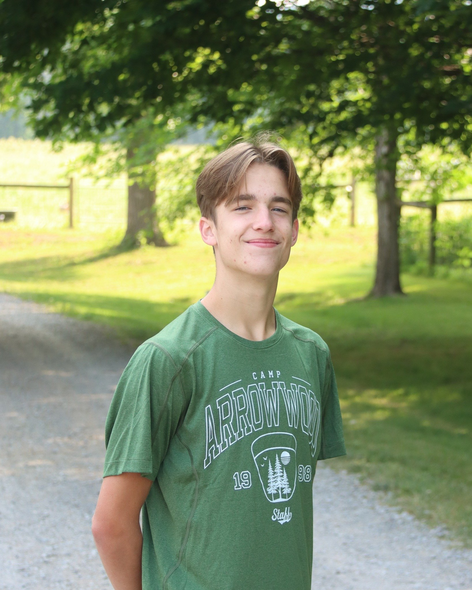 SUMMER STAFF SPOTLIGHT
Sam (Counselor, 4th Summer)
🏡 Maryville, TN
Favorite Camp Food: 🍲 beans, chicken and rice
Favorite Camp Activities: 🏹 Archery Tag
Will bring his running shoes to continue training🏃&zwj;♂️ 
Favorite Bible Verse: Matthew 16:2