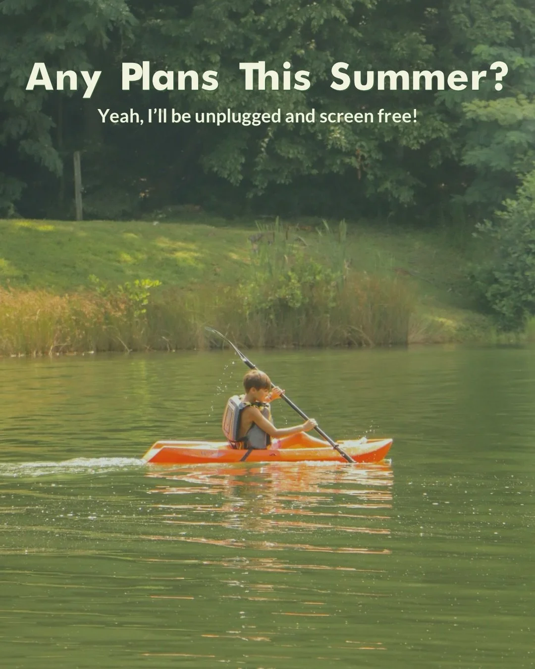We think these are some pretty great summer plans! 🛶☀️🧦💙🏕️