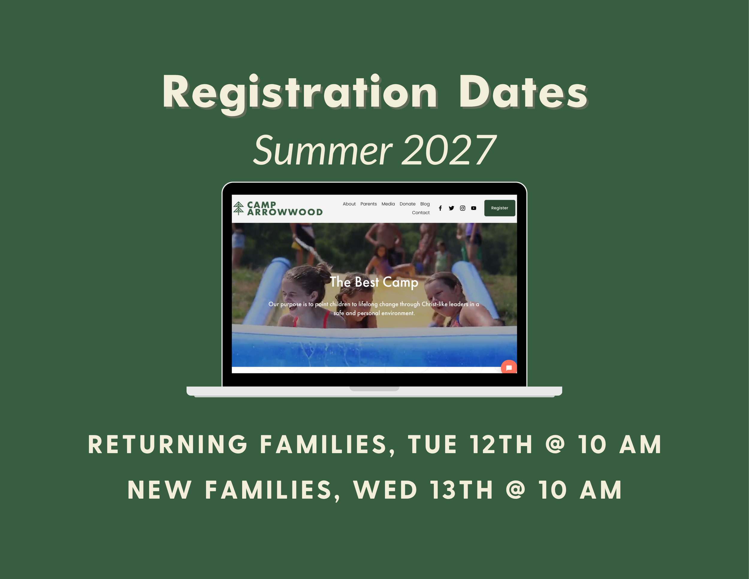 2027 Camp Registration Day