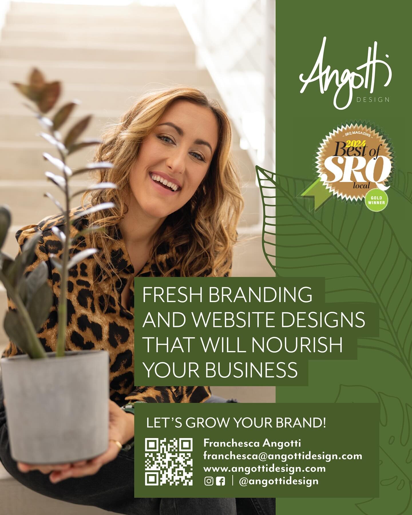 Best of SRQ: Gold 🤩✨

Thank you @srqmag for rounding up all the incredible talent in the SRQ area! 

#angottidesign #bestofsrq #sarasotaflorida #graphicdesign  #marketing