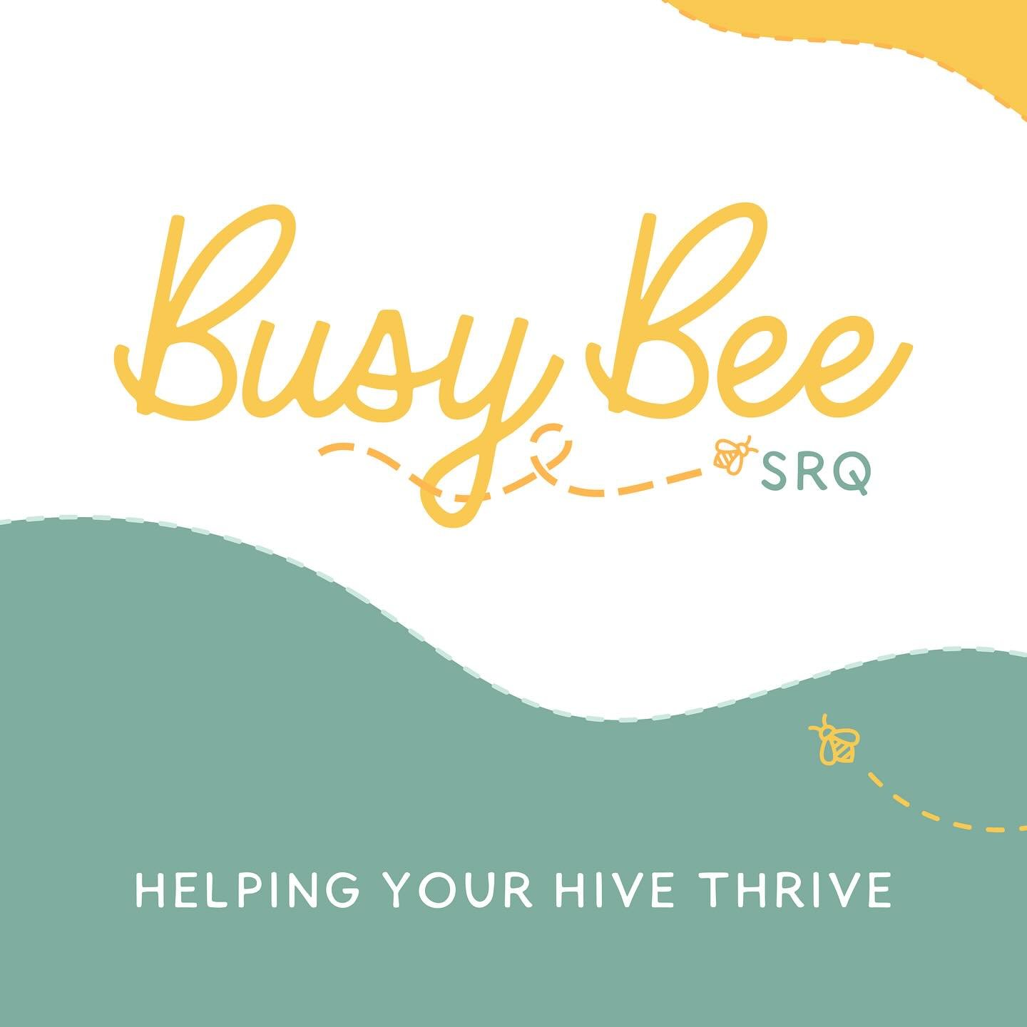 New Brand + Website 🤩

busy bee SRQ is a life assistance business that will leave your mind, soul and home feeling light and airy after they buzz through helping you organize, tidy up, run errands or even help with pick up + drop off of your kiddos.