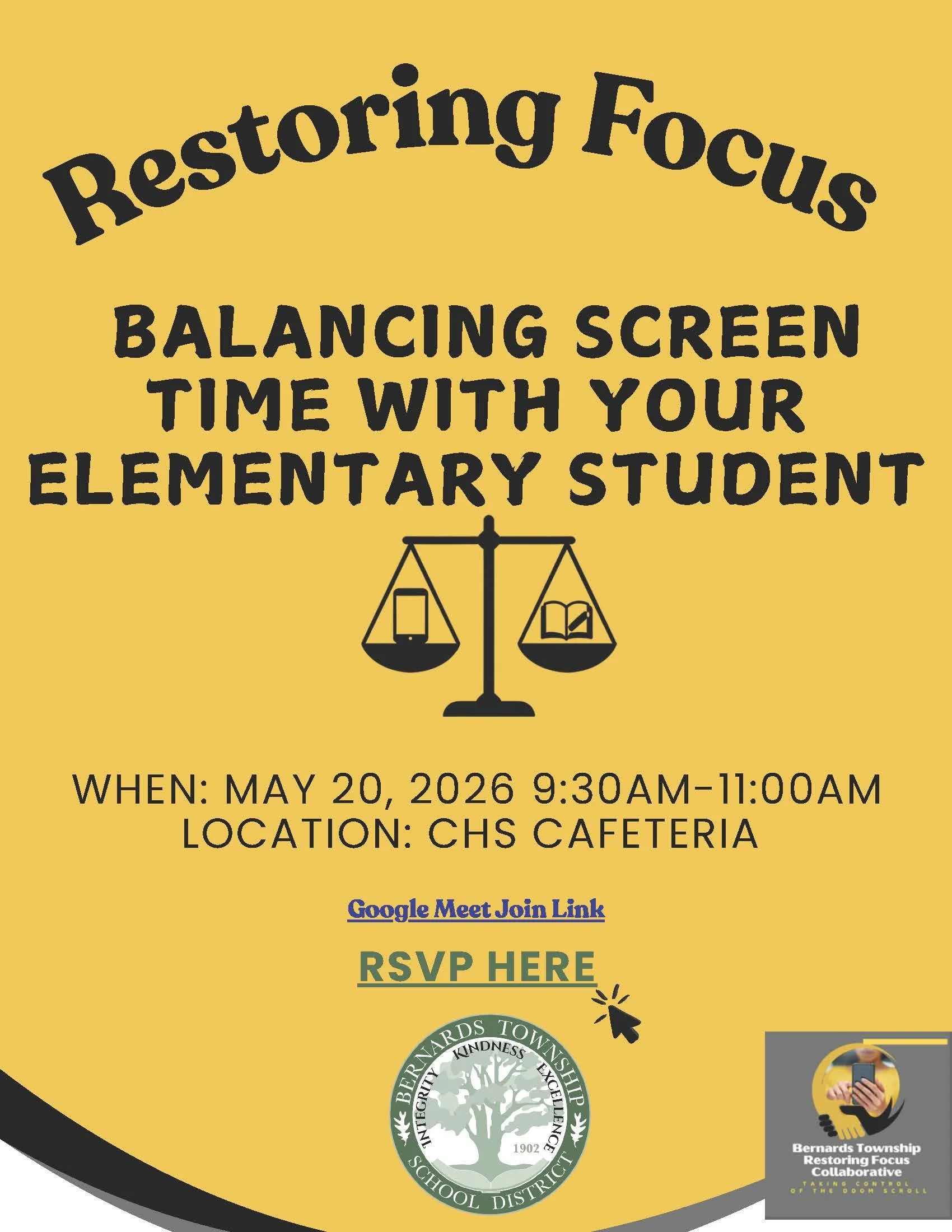 Balancing Screen Time with your Elementary Student