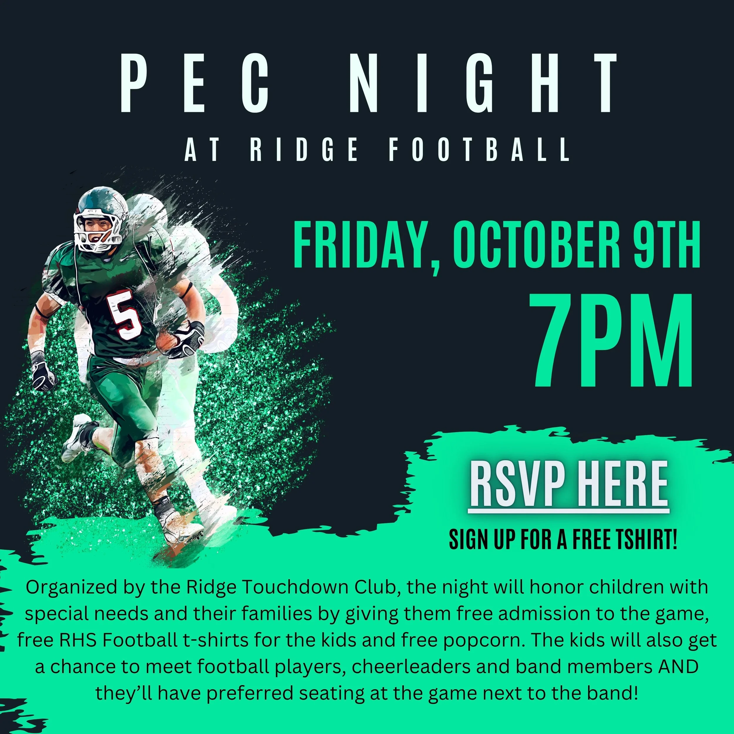 PEC Night At Ridge Football