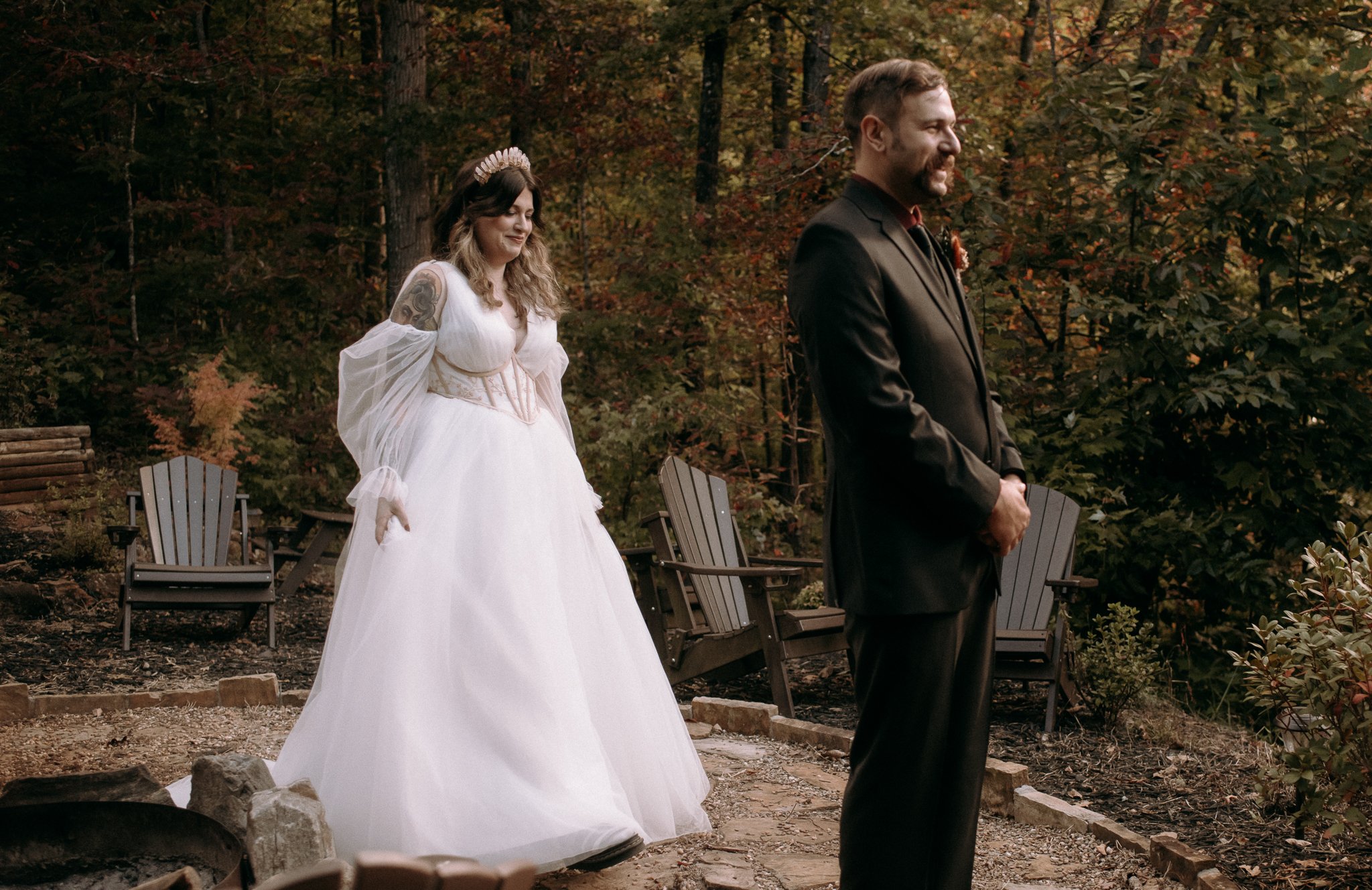 Dry Falls, Nantahala Elopement - 66