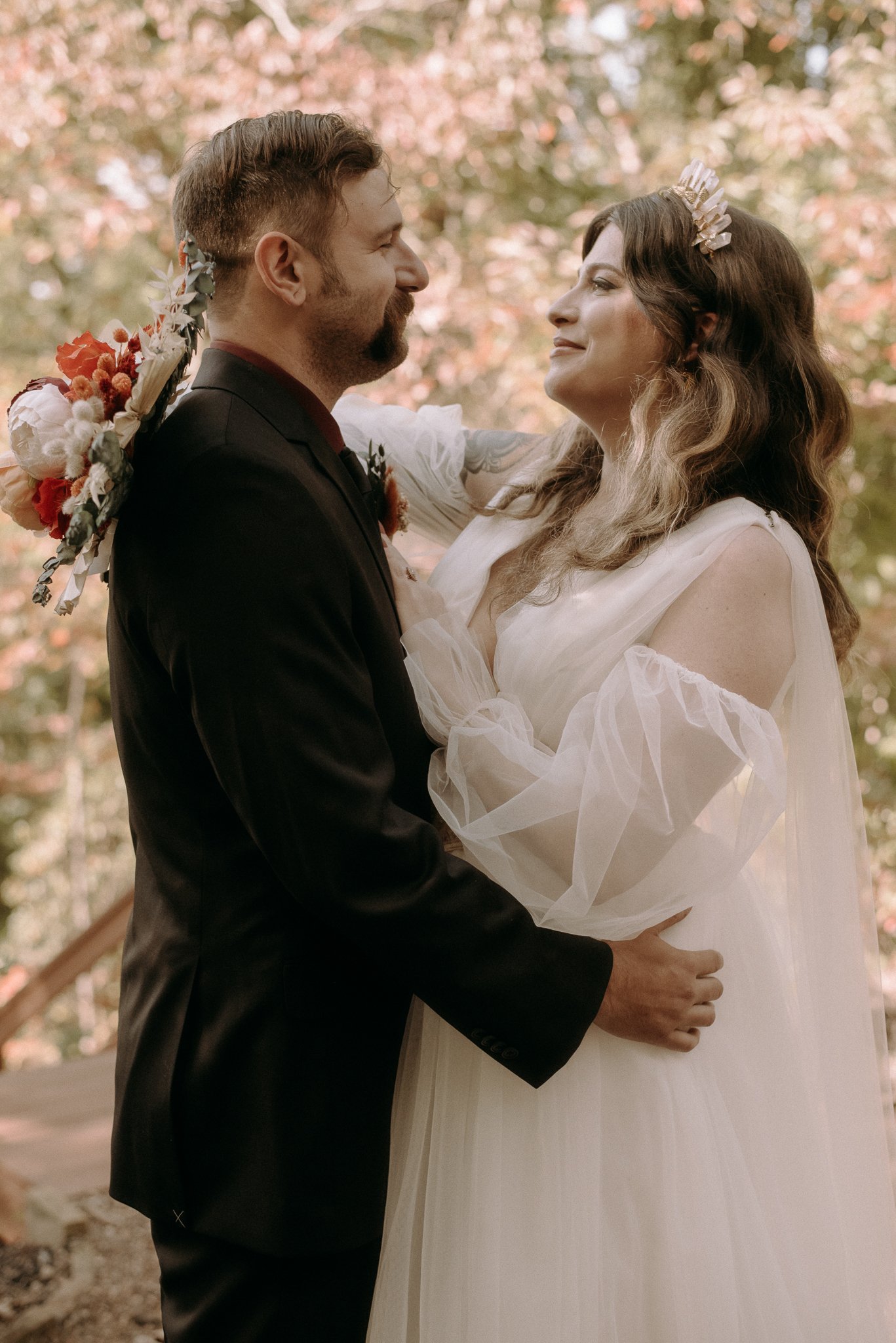 Dry Falls, Nantahala Elopement - 73