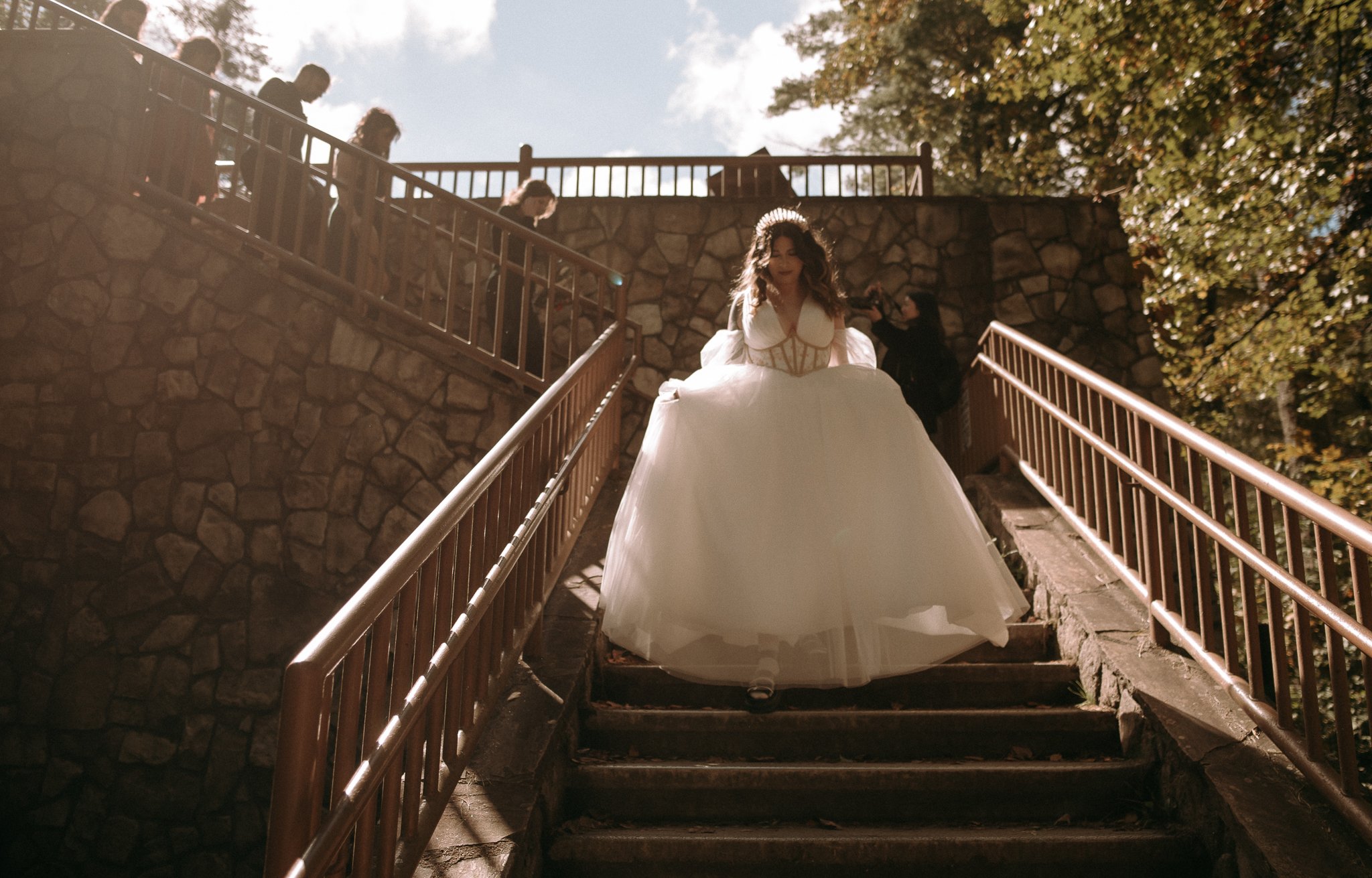 Dry Falls, Nantahala Elopement - 90