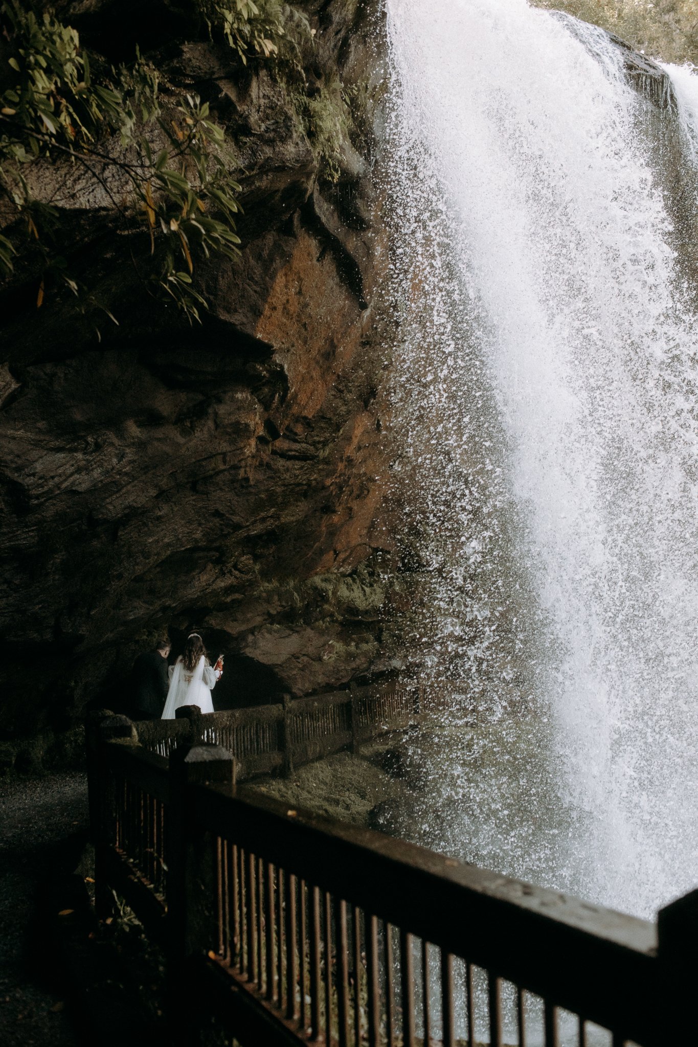 Dry Falls, Nantahala Elopement - 98