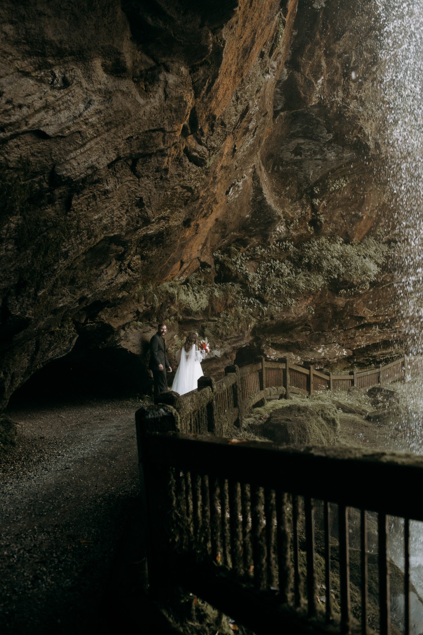 Dry Falls, Nantahala Elopement - 99