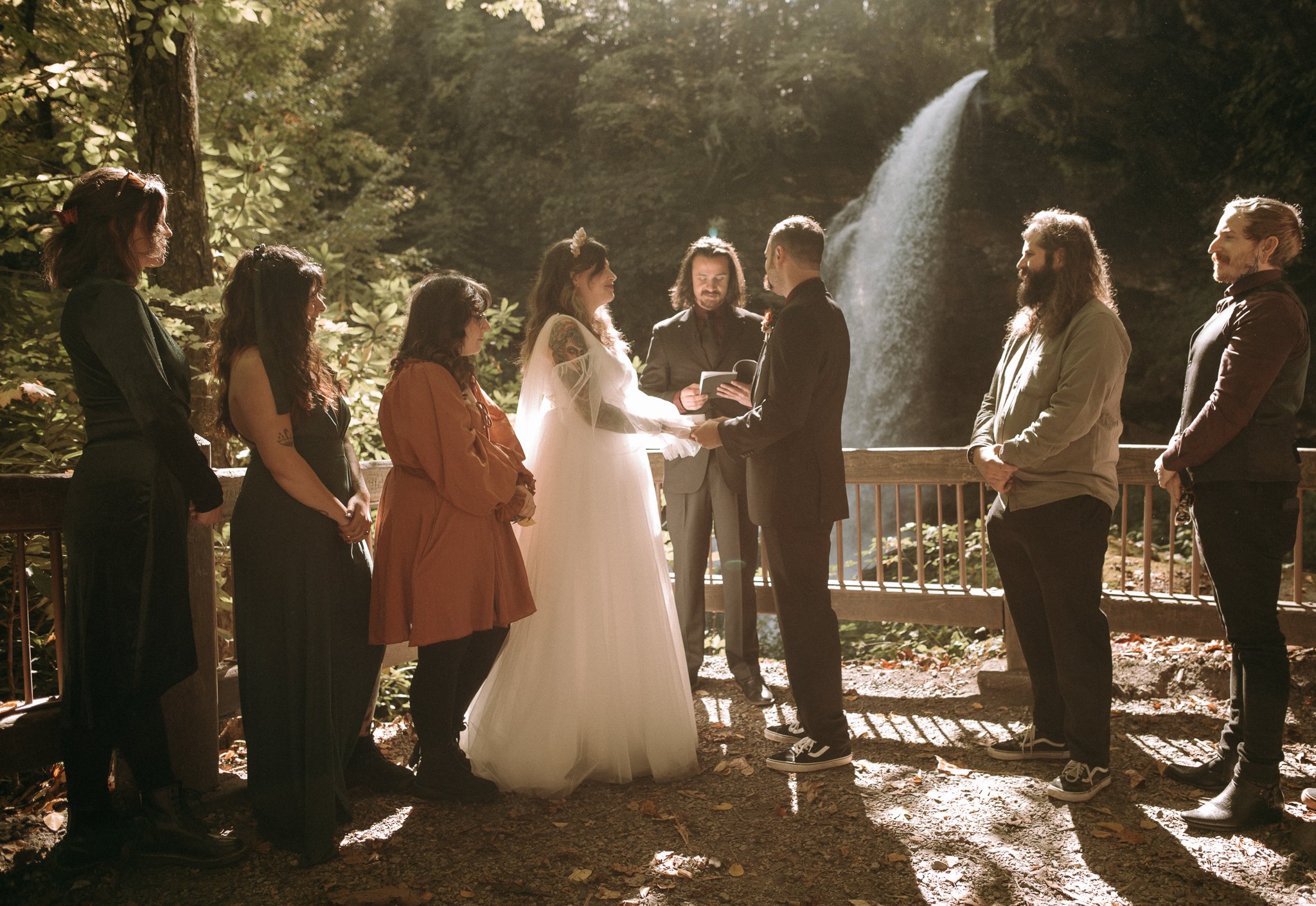 Dry Falls, Nantahala Elopement - 105