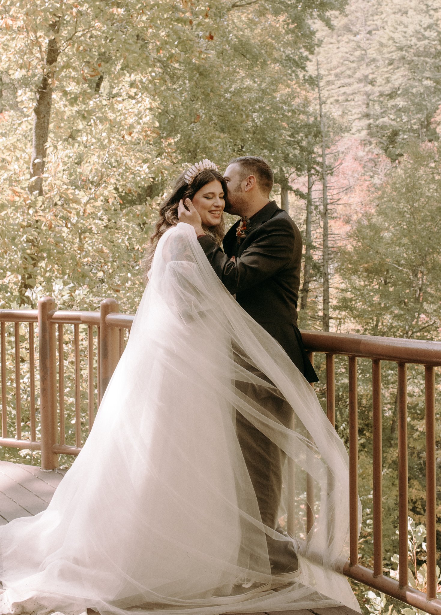 Dry Falls, Nantahala Elopement - 136