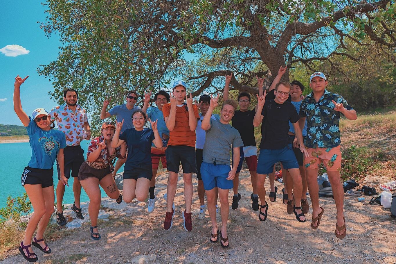 Our recent group outing to Pace Bend was a blast! 🤘⚡️