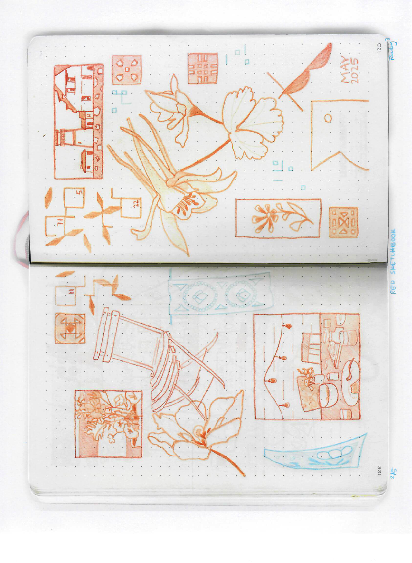 red sketchbook 122