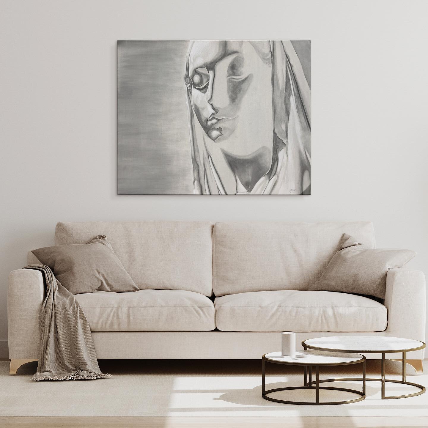 Acrylics and charcoal on canvas. 100 x 80 cm. 

#acrylicpainting #acrylicsoncanvas #modernart #pencildrawing #charcoaldrawing #artofinstagram #fineart