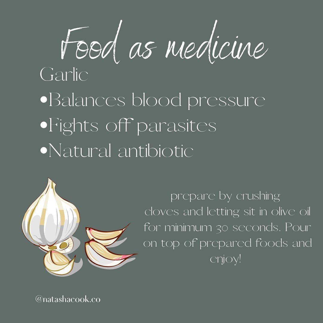 Garlic is the OG of super foods. Literally one of the oldest cultivated plants. Garlic remedies have been found written in Sanskrit records that are 5,000 years old! Tried, tested and true, friends.

Crushing a garlic clove activates the enzymatic pr