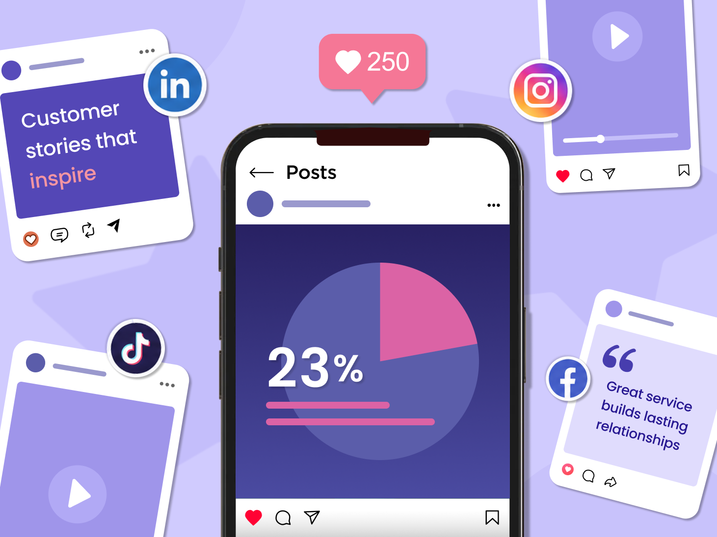 Static and Motion Graphics for Social Media