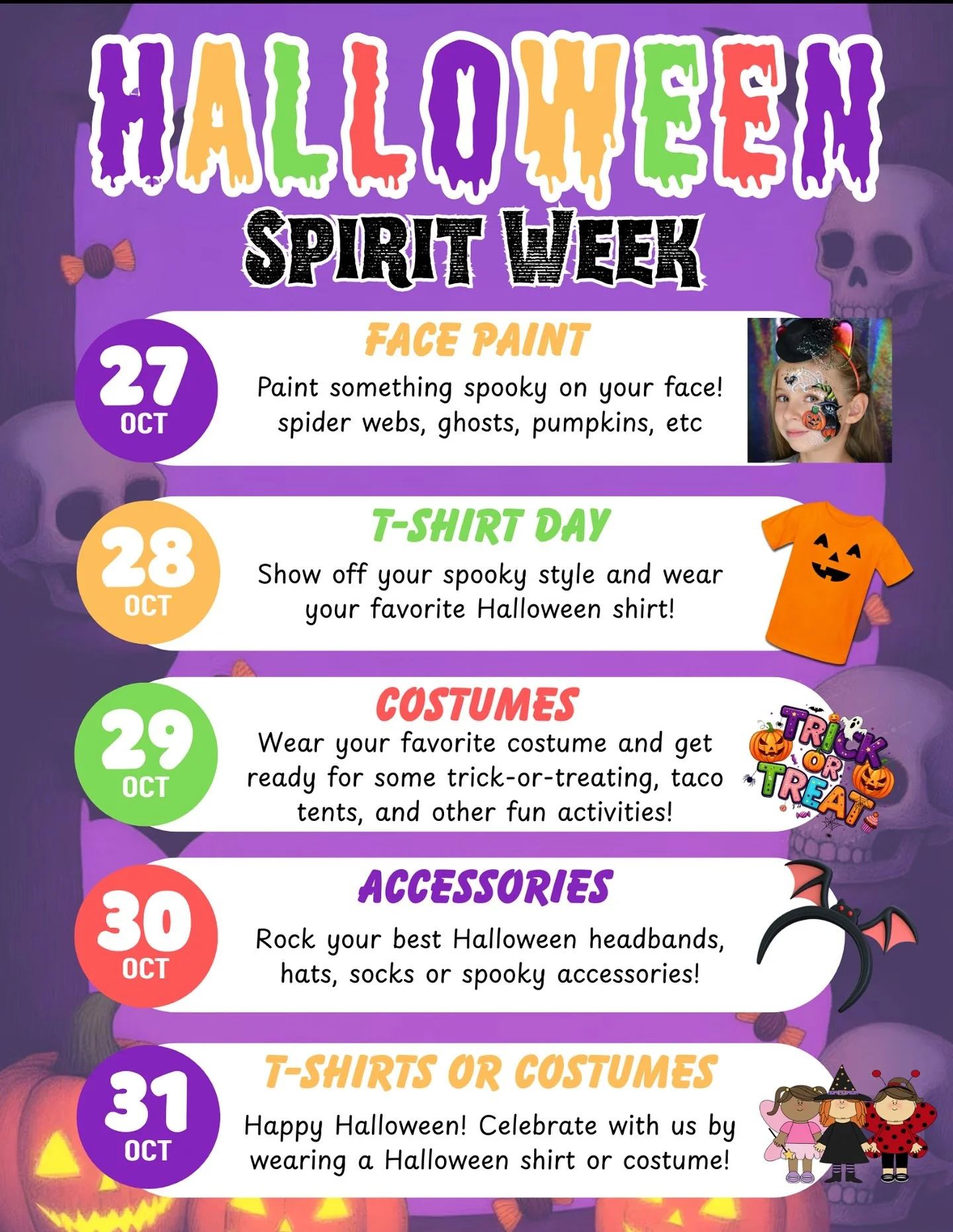 It&rsquo;s Halloween Spirit Week at Brave Wings Therapy! We can&rsquo;t wait to see the spooky creations from creatures big and small. 🕸️✨