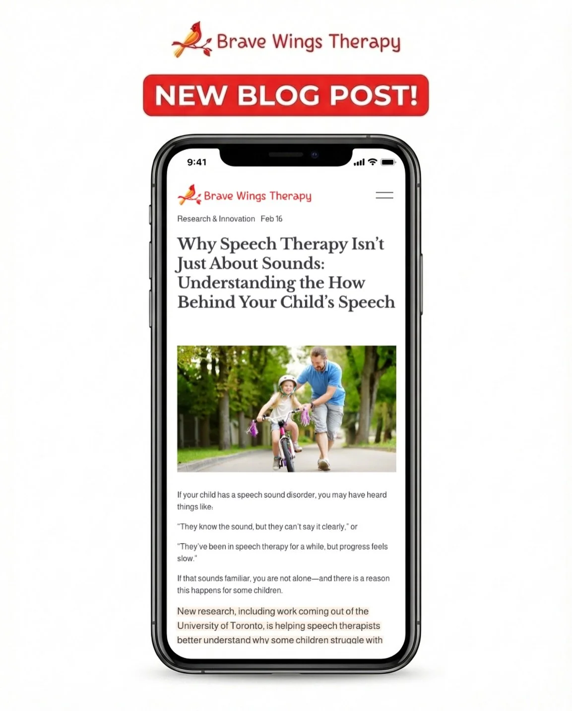 Ever been told your child &ldquo;knows the sound&rdquo;&hellip; but still can&rsquo;t say it clearly?

Our newest blog breaks down why speech isn&rsquo;t just about what we hear &mdash; it&rsquo;s about the motor skill behind it. And when we treat th