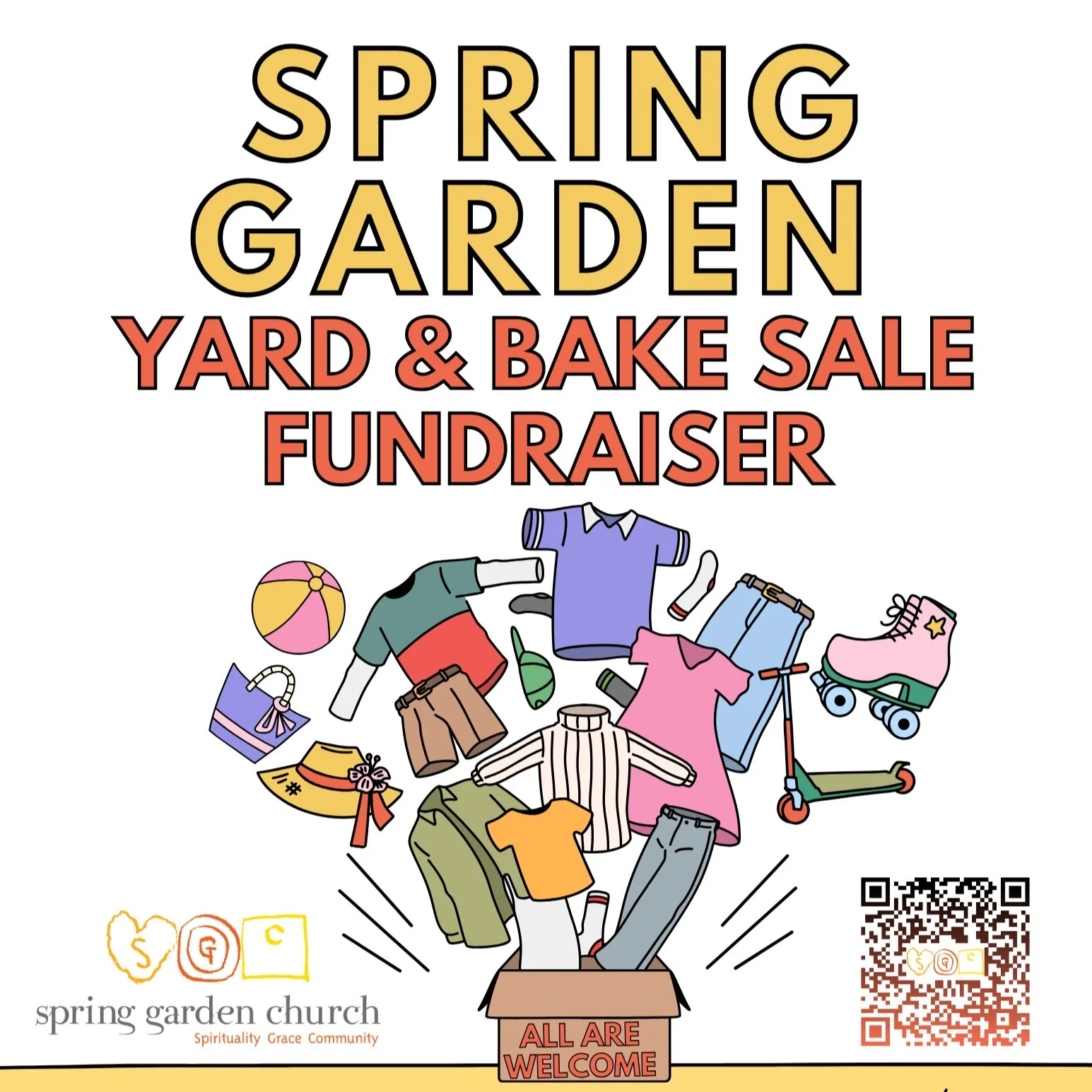 Yard & Bake Sale Fundraiser