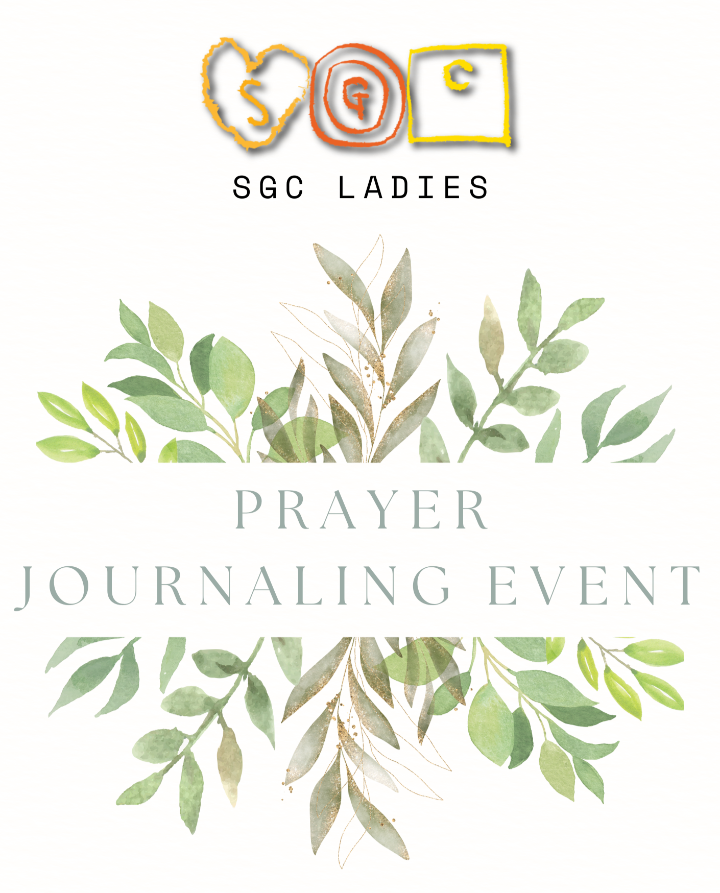 SGC Ladies Prayer Journalling Night