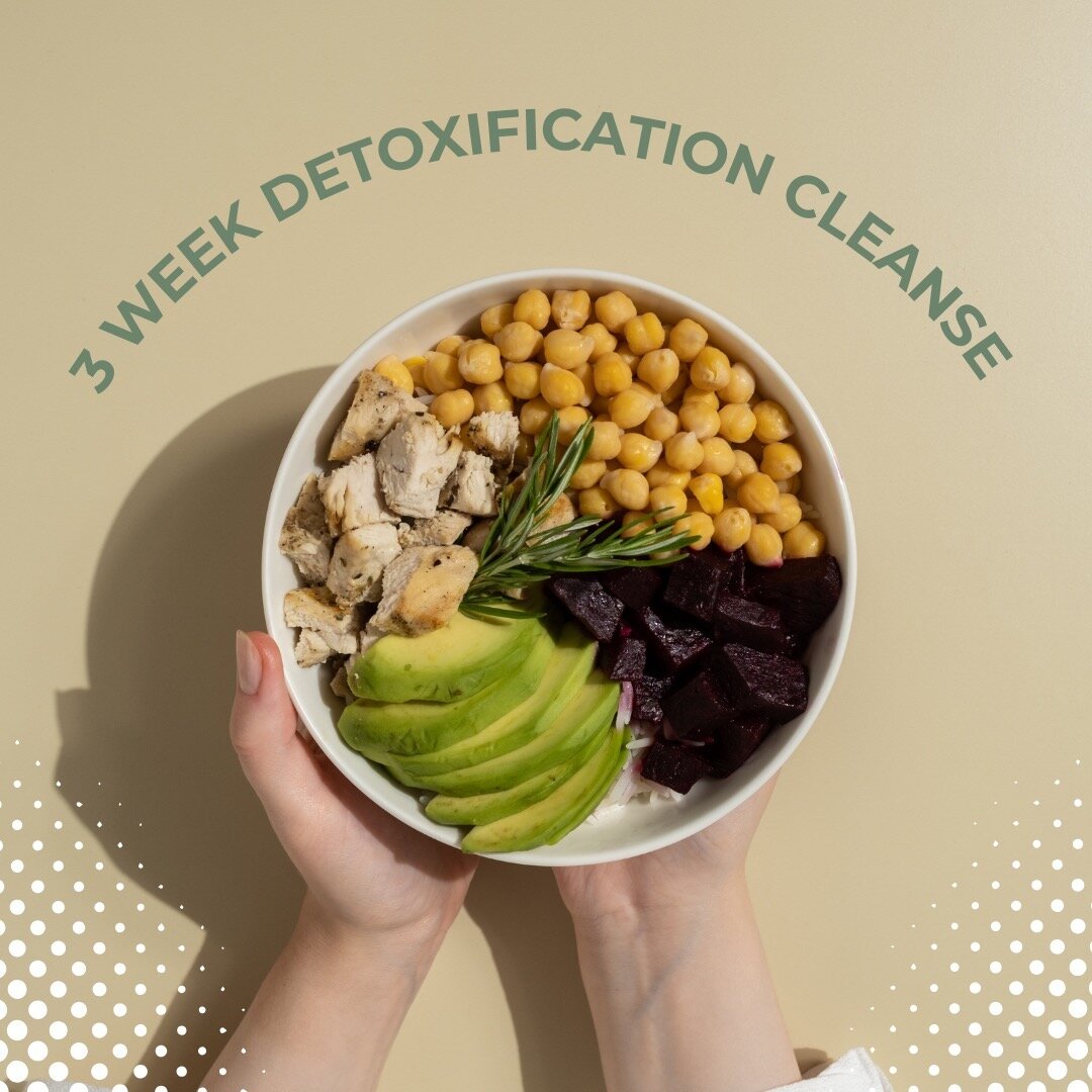 Feeling sluggish and ready for a change? My 3-Week Detoxification Cleanse is designed to help you regain energy and set the foundation for a thriving year.

🟢Simple to follow with pre-cleanse and cleanse stages
🟢Educational handouts and delicious r