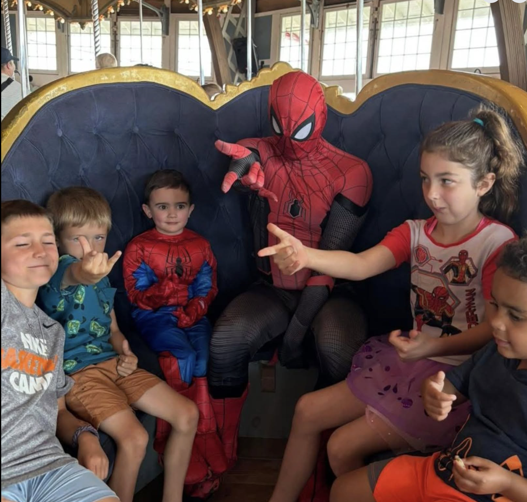 Story Time- Webbed Hero 