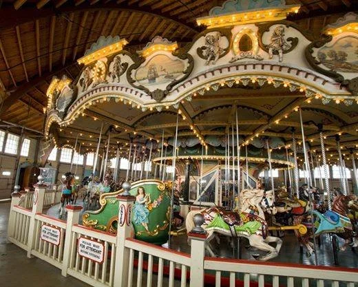 Calm at the Carousel