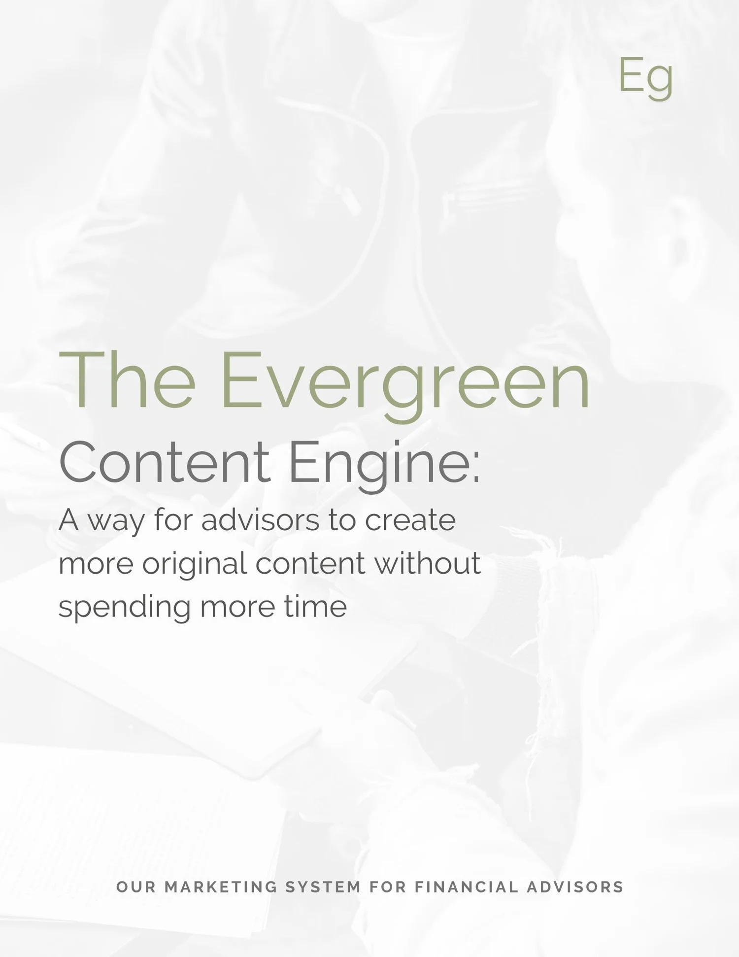 Guide to the Evergreen Content Engine — Evergreen