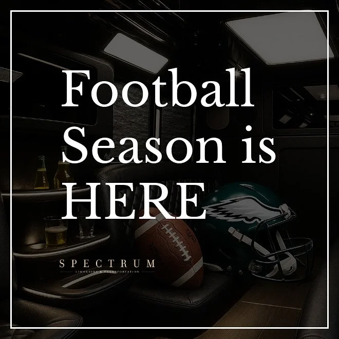 &ldquo;Game day, minus the parking stress. 🏈 Let Spectrum Limousine get you to the stadium in style so you can focus on the action, not the traffic. Who&rsquo;s your team this season? -Link in bio-
Drop your game-day colors below!

#SpectrumLimousin