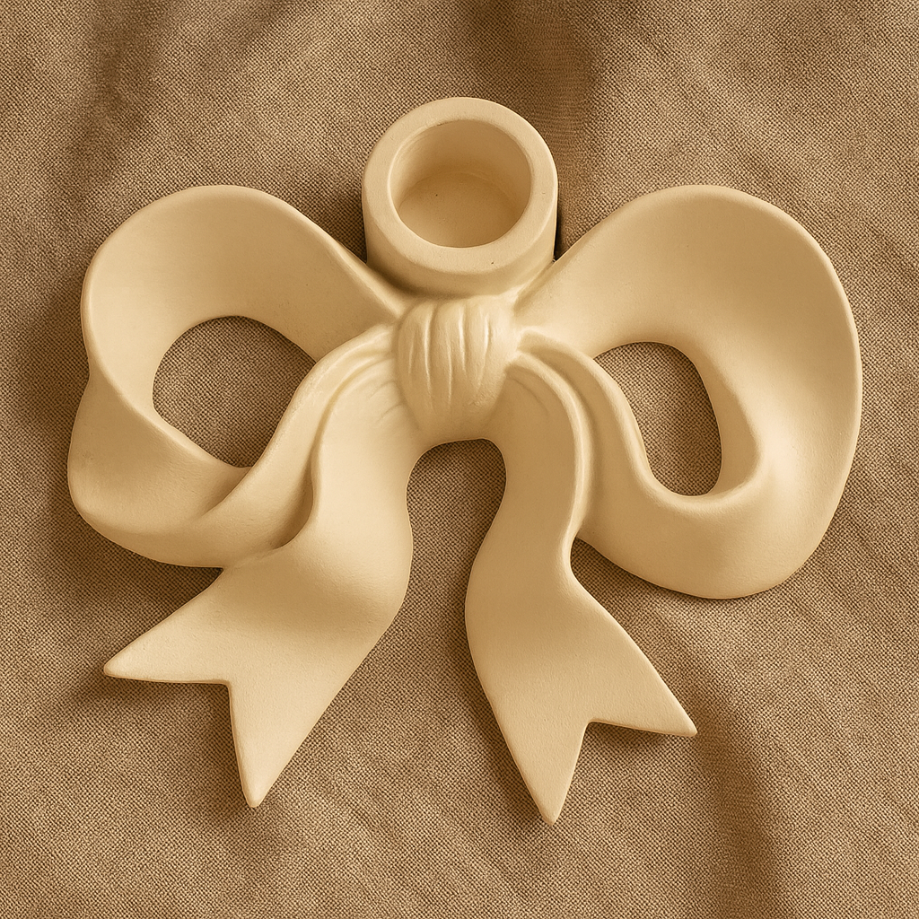 Amelie Candleholder - Brown linen.PNG