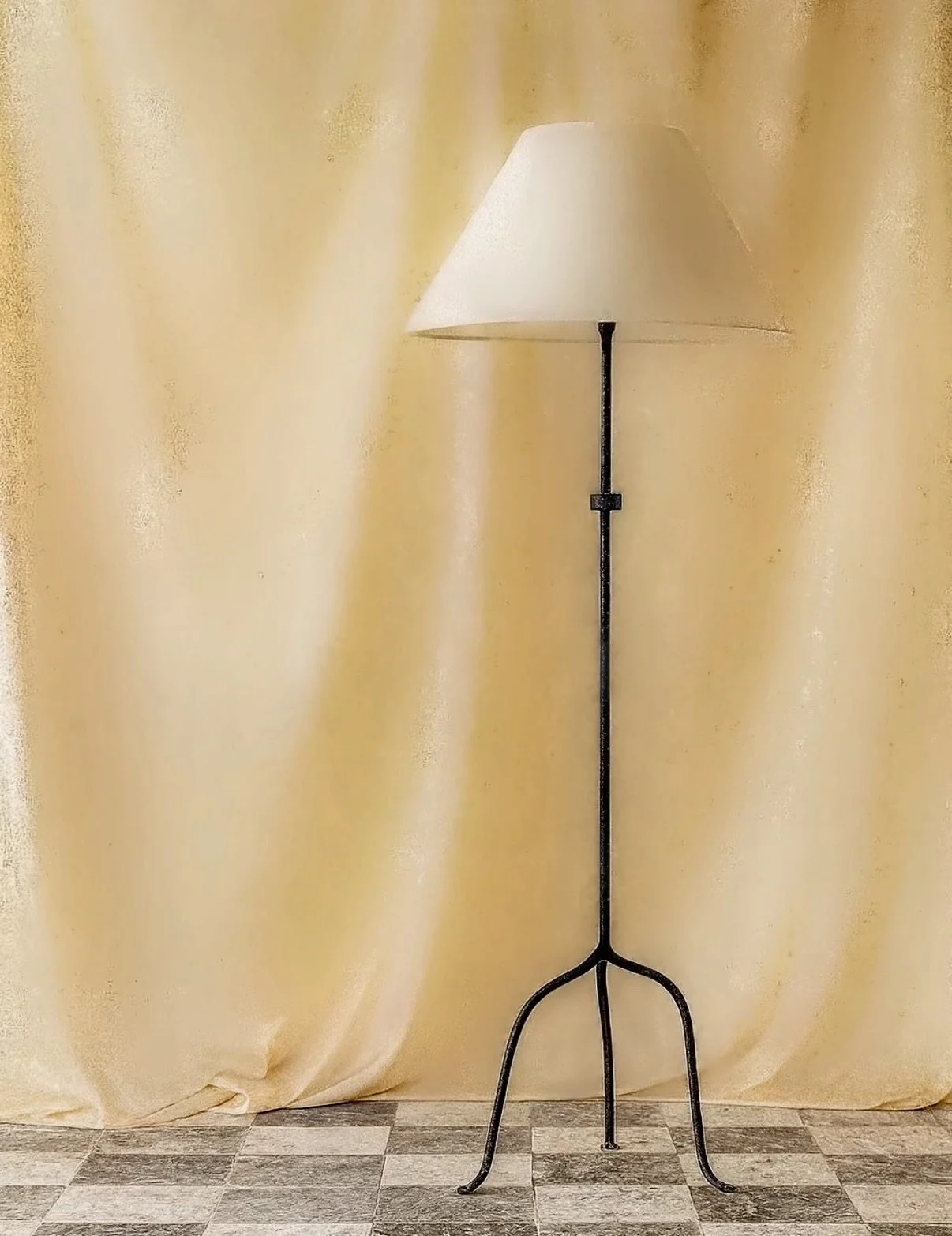 Voltaire Floor Lamp on checkerboard.jpeg