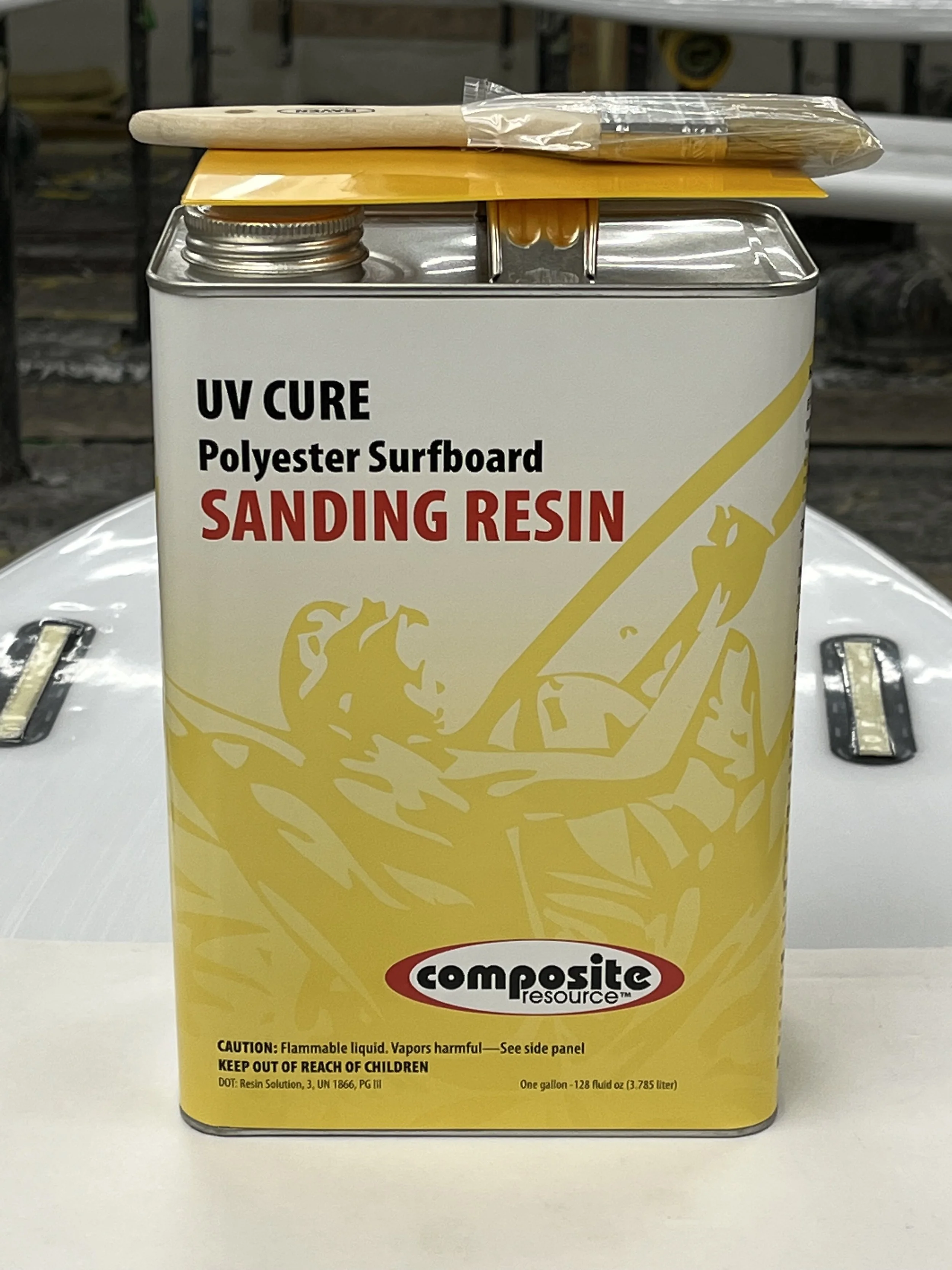 Surfboard Laminating Resin Kit, 1 pint, with MEKP hardener — PureGlass Surfboard Manufacturing