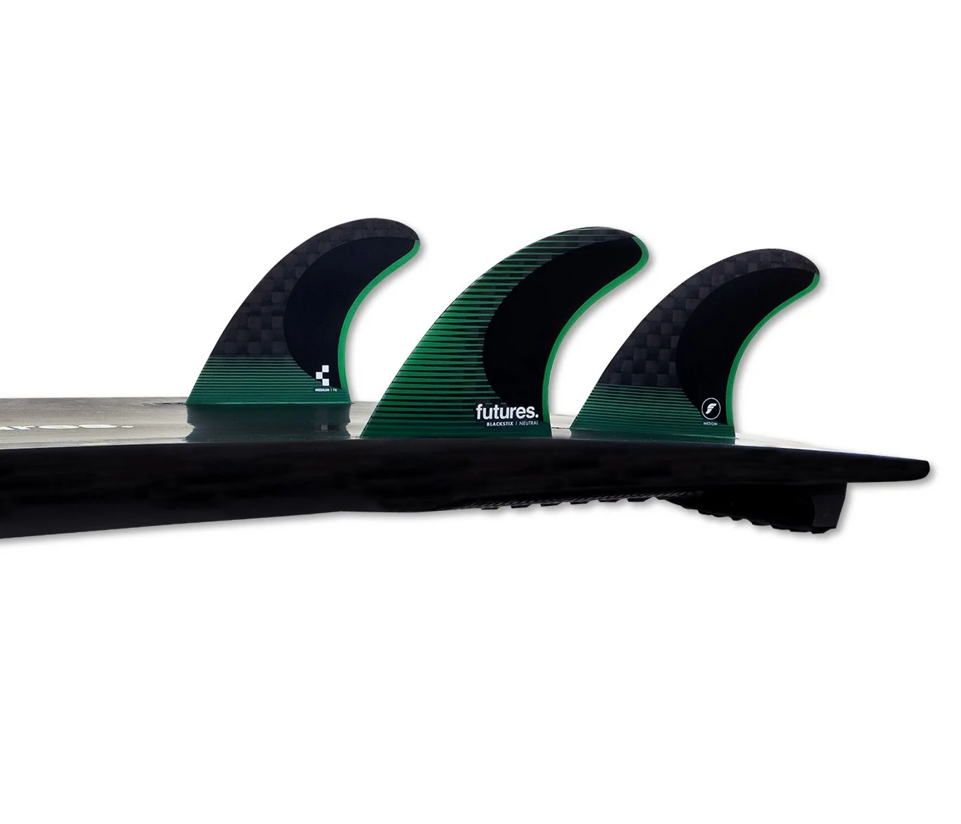 FCS II Wade Tokoro PC Tri Fin Set — PureGlass Surfboard Manufacturing