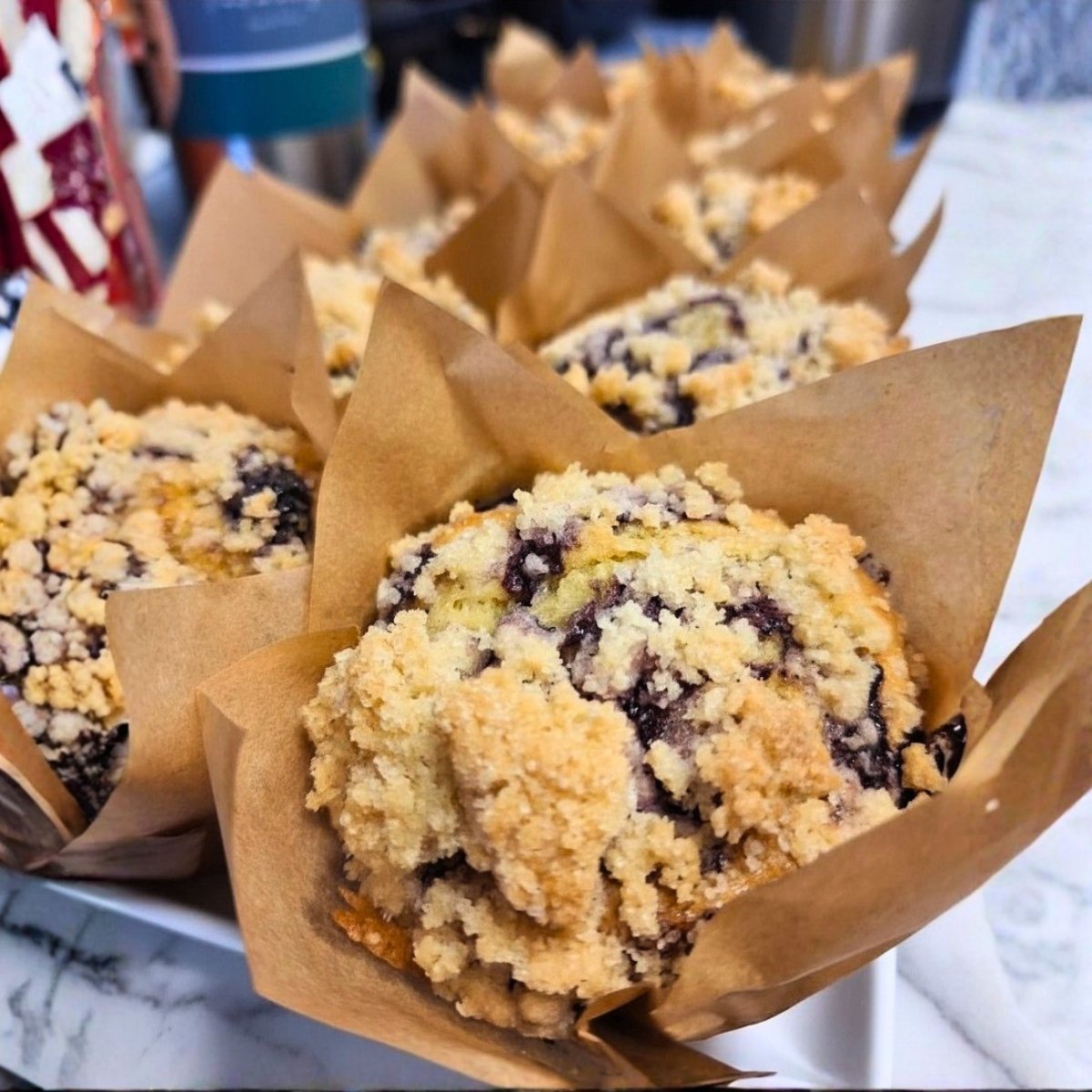 Blueberry Crumb Muffin