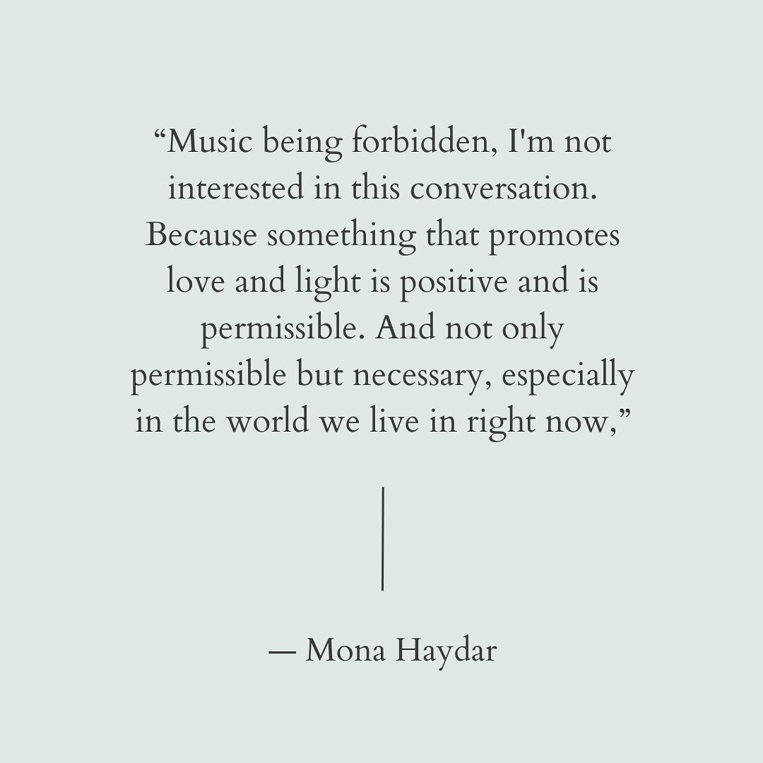 Syrian American poet and rapper, Mona Haydar, creates &quot;resistance music&quot; because it celebrates diversity and calls for women to be &quot;unapologetic about who they are&rdquo;
#asianpacificamericanheritagemonth #fiercelyconscious #feminism 