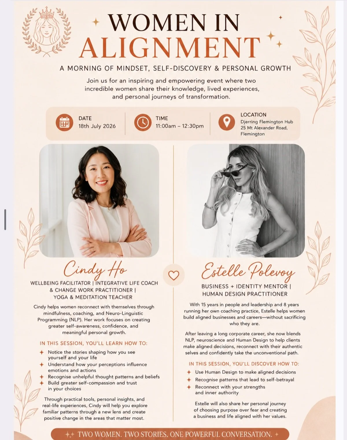 Women in Alignment  $55 VIP Price