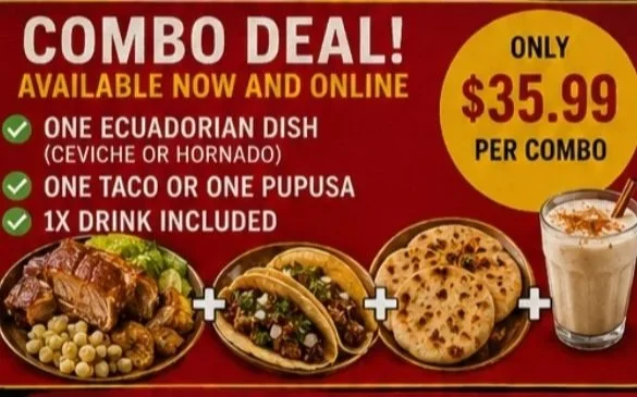 Ecuadorian Corner Combo Deal