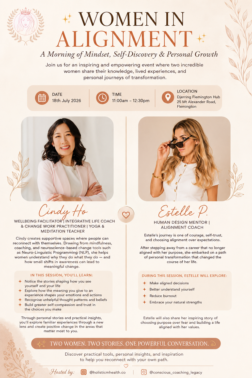 Women in Alignment  $55 VIP Price