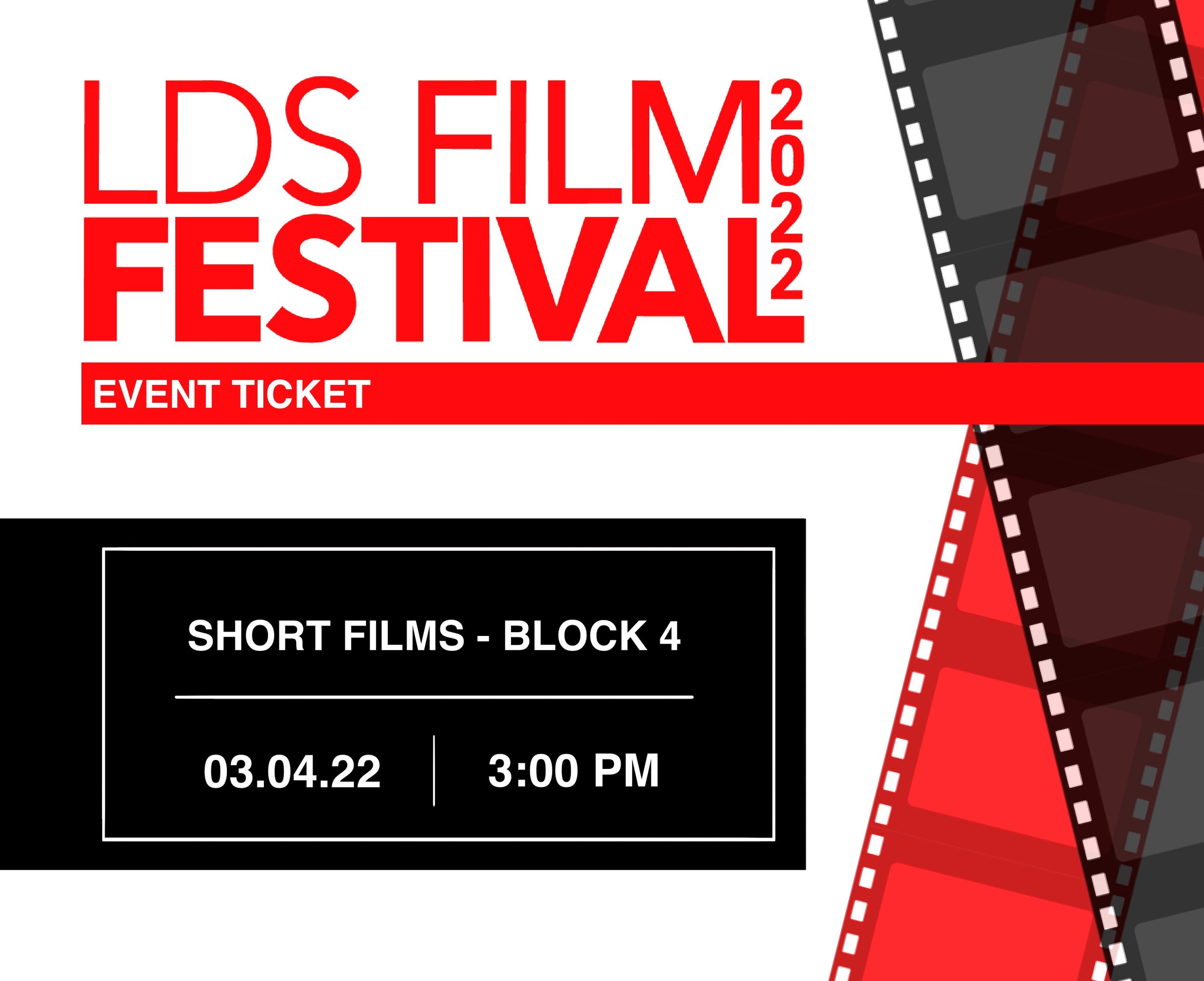 SHORT FILMS - Block 403.04.22 |3:00 PMShowhouse II Theatre - Block 4 Screenings Include:Broken BreadFirst DayLa Plata Del RealLucy and the BearSuspectVoicesQ&A’s with filmmakers
