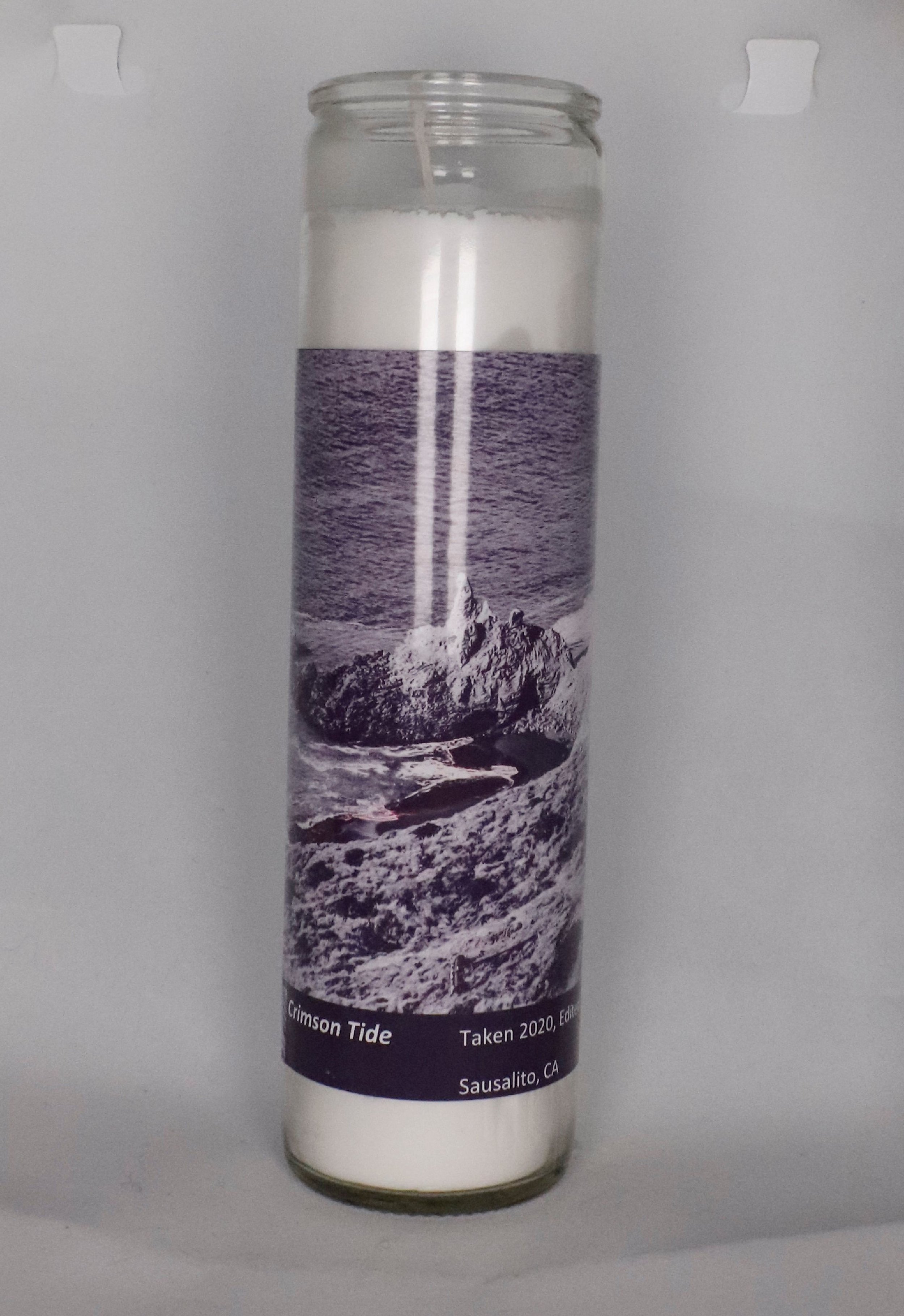 Photo Candle - Crimson Tide