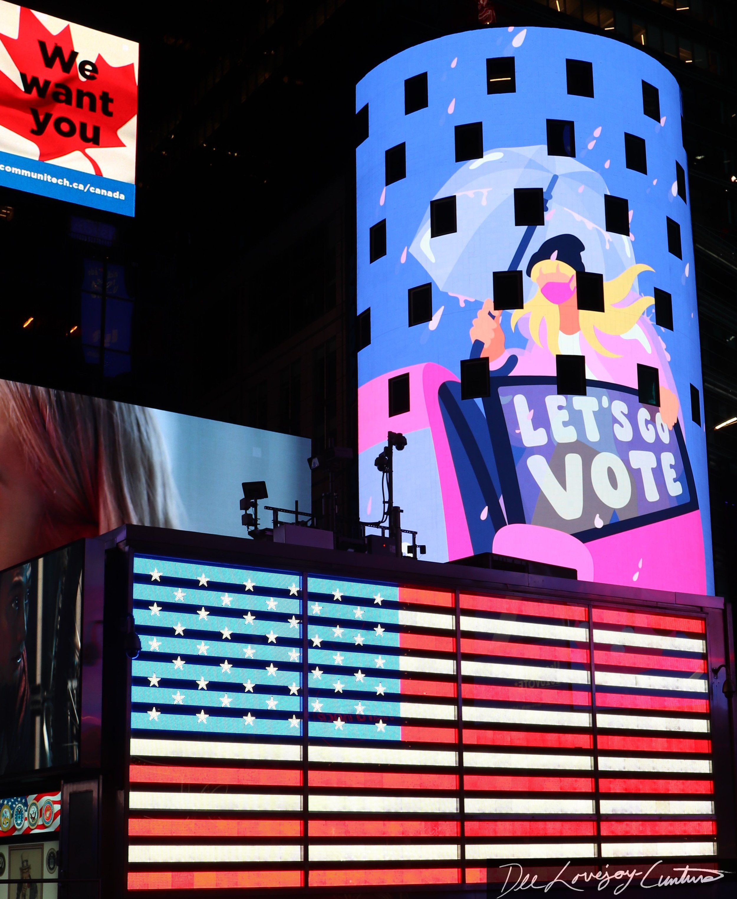 "US vs Canada" Taken and edited 2020. NYC