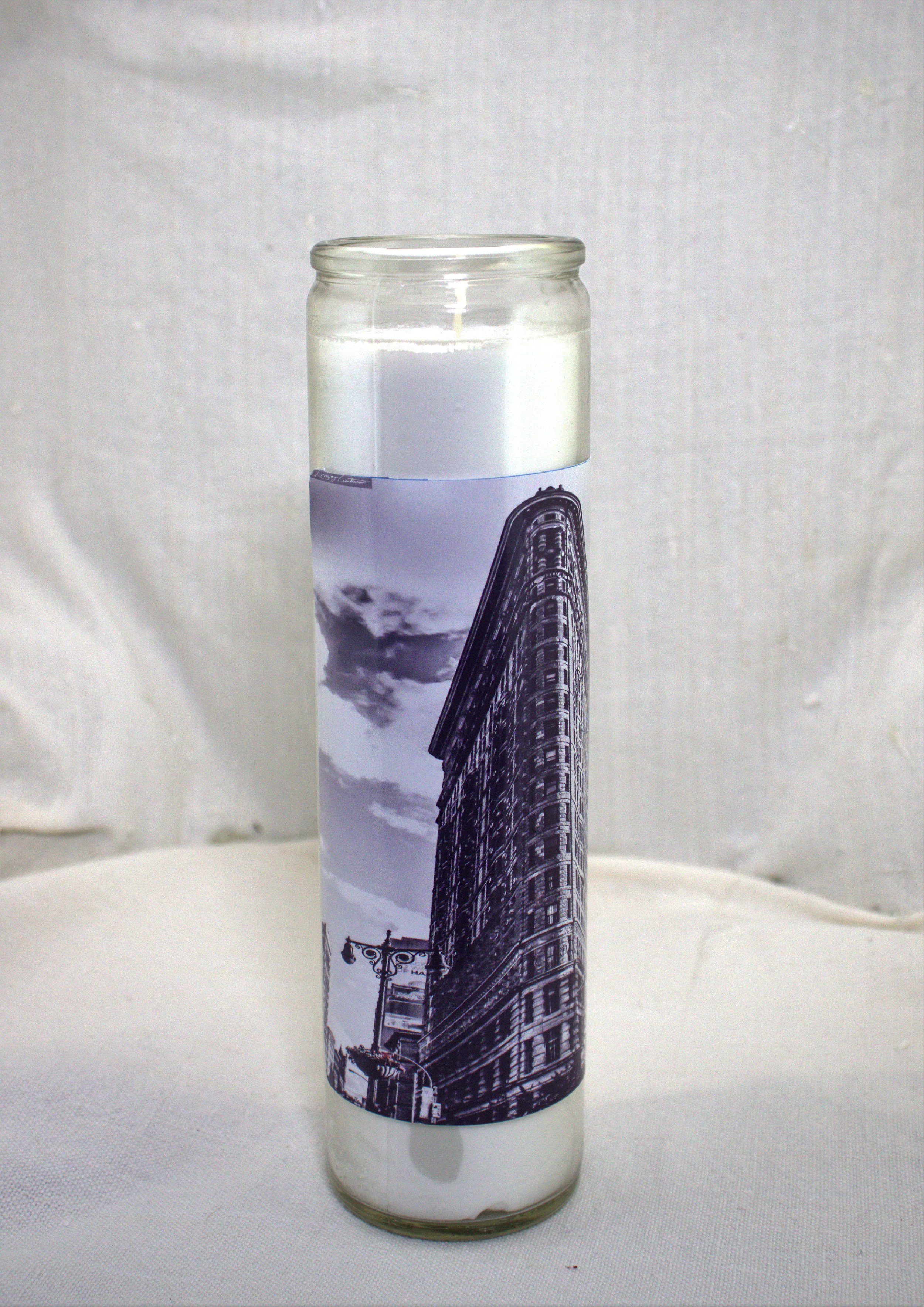 Photo Candle - Flat Iron Garnet