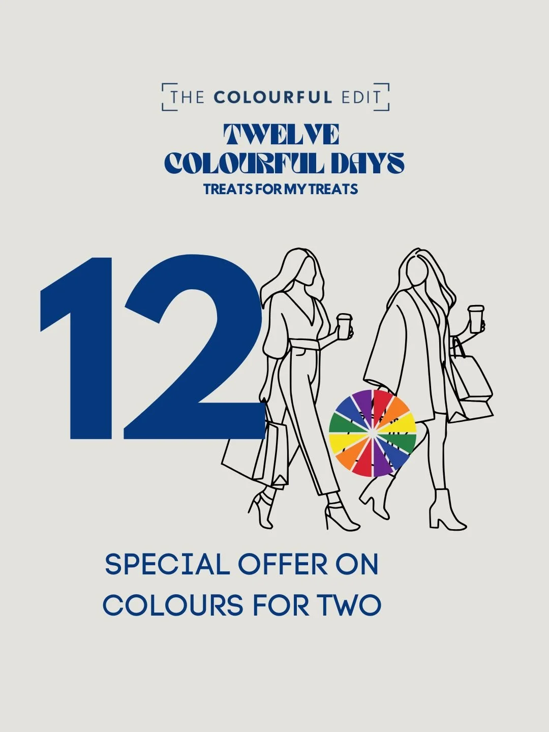 DAY TWELVE - SPECIAL OFFER ON COLOURS FOR TWO 
20% off on &lsquo;Colours for Two&rsquo; for the month of December ❤️