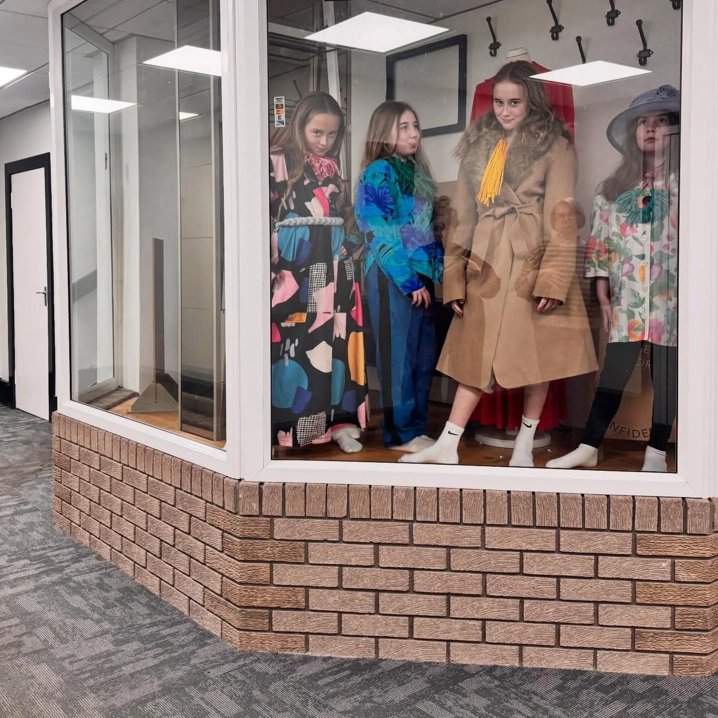 PLAY TIME 
Dressing up, laughing, posing like Zara models and not worrying about a thing.

We should allow girls more space to cut loose, have fun, and just play.

More play. More freedom. Less worry.

Young girls remind us how powerful joy can be wh