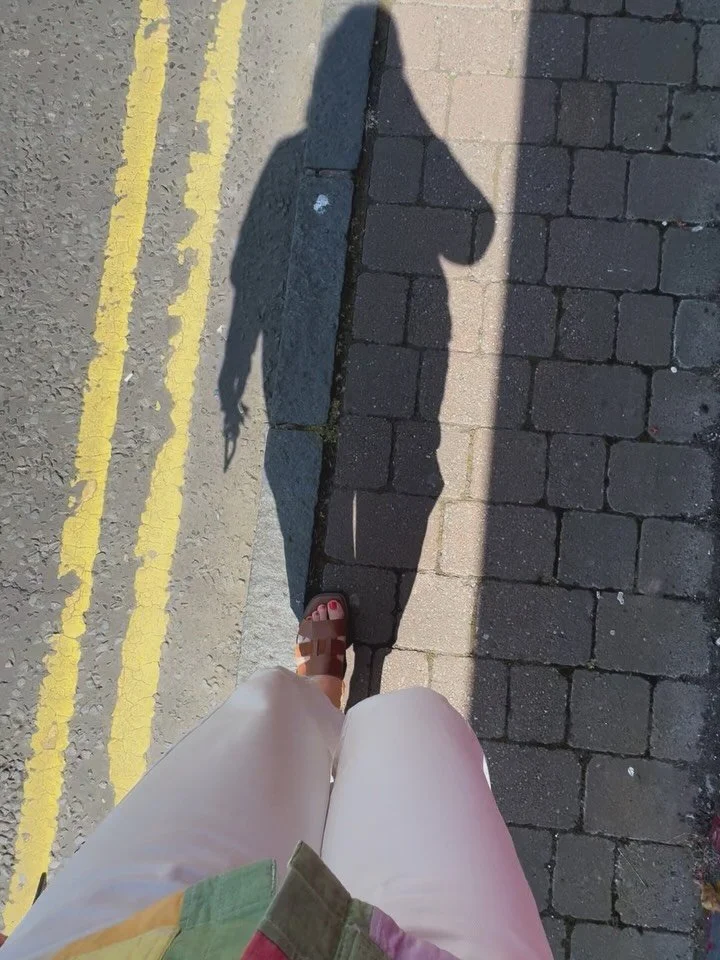 Chuffed after a mammoth pack and post session ✨

Brand and business chats with @vintagebesoms 

&pound;10 &lsquo;dress to impress&rsquo; charity shoppers slaying the catwalk! 

Studio time, thoughts galore. 

Granny and Papa &lsquo;papped by Q.

Even
