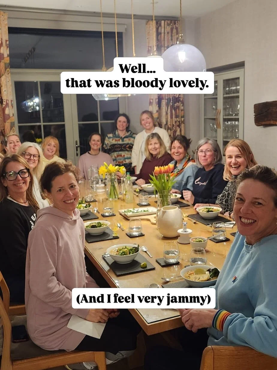 We&rsquo;ve just come home from our Spring Nourish &amp; Connect Retreat in the Lakes, and honestly, it was bloody lovely 🧡

A long weekend of yoga, walking, deep rest, delicious food, meaningful conversation, laughter, quiet moments, and that lovel