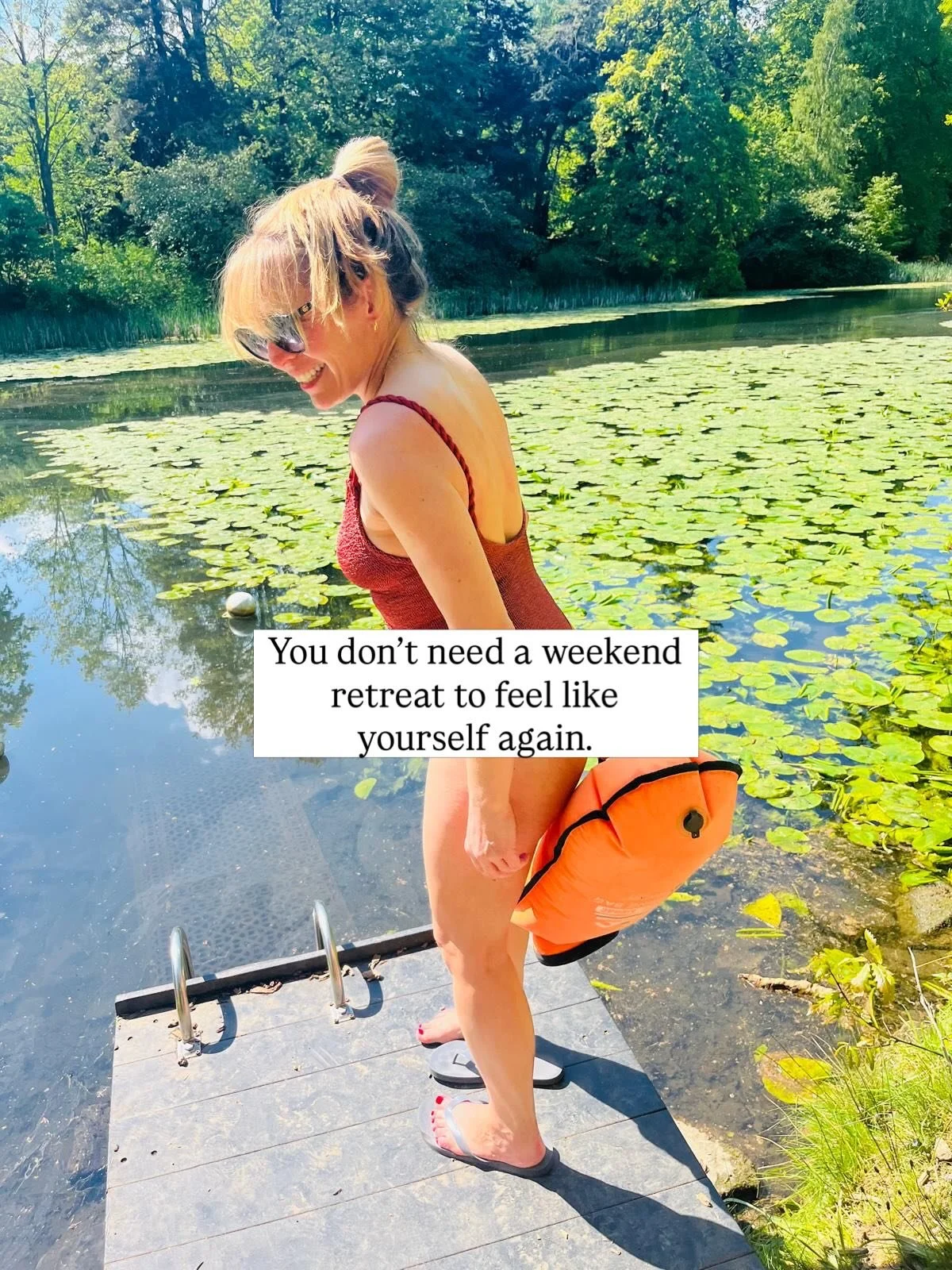 You don&rsquo;t need a retreat to feel better.

Most of the time, it&rsquo;s smaller things that help like a walk without headphones, reading a novel instead of scrolling, identifying a bird sound (if that&rsquo;s your thing), going to bed when you&r